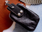 Preview: GÜRTELTASCHE HANDMADE AUS FEINSTEM RINDSLEDER