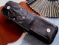 Preview: GÜRTELTASCHE HANDMADE AUS FEINSTEM RINDSLEDER
