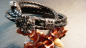 Preview: Armband aus Edelstahl & Leder