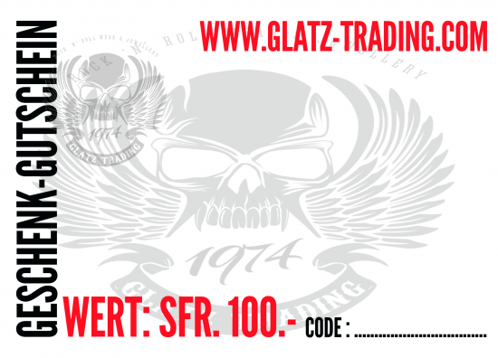 Geschenk-Gutschein Wert 100.-