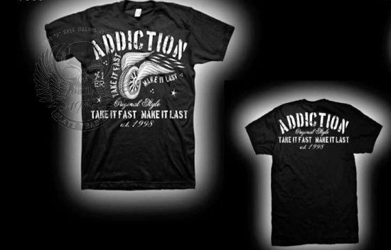 ORIGINAL ADDICTION BRAND T-SHIRT